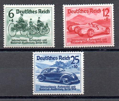 Alemania Imperio Nº Yvert 627/629 Nº Michel 686/88 (**)